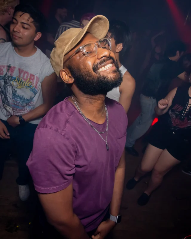 Nonsense dance party - April 2025 (Easter Edition) - Kimber and Tacosaurus Rex were the DJs - Photo by @hellacurious