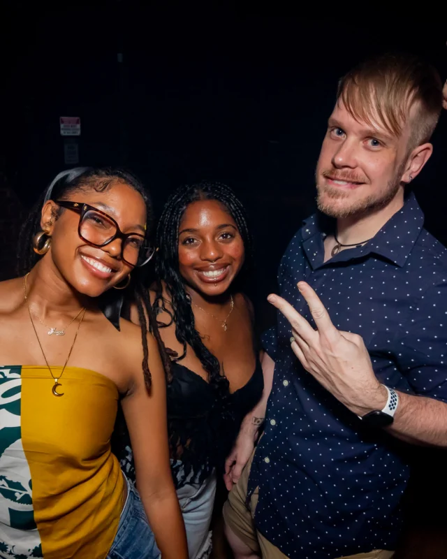 Nonsense dance party - April 2025 (Easter Edition) - Kimber and Tacosaurus Rex were the DJs - Photo by @hellacurious