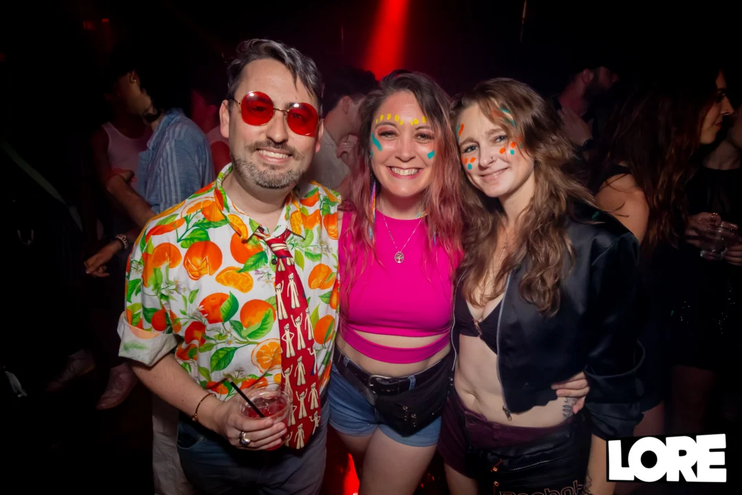Nonsense dance party - April 2025 (Easter Edition) - Kimber and Tacosaurus Rex were the DJs - Photo by @hellacurious
