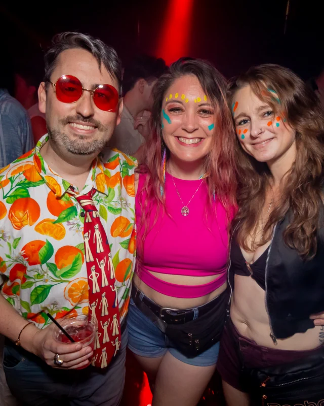 Nonsense dance party - April 2025 (Easter Edition) - Kimber and Tacosaurus Rex were the DJs - Photo by @hellacurious