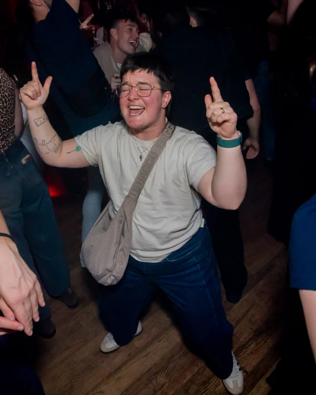 Hot Mess dance pop party - May 2025 - Kimber was the DJ - Photo by @hellacurious