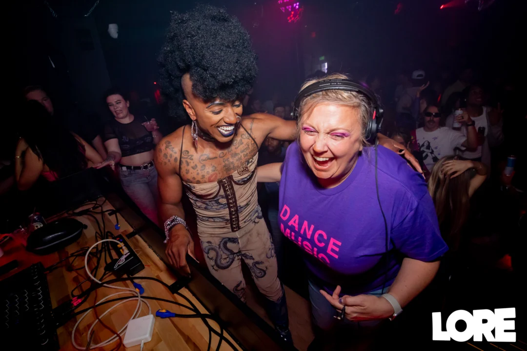 Hot Mess dance pop party - May 2025 - Kimber was the DJ - Photo by @hellacurious
