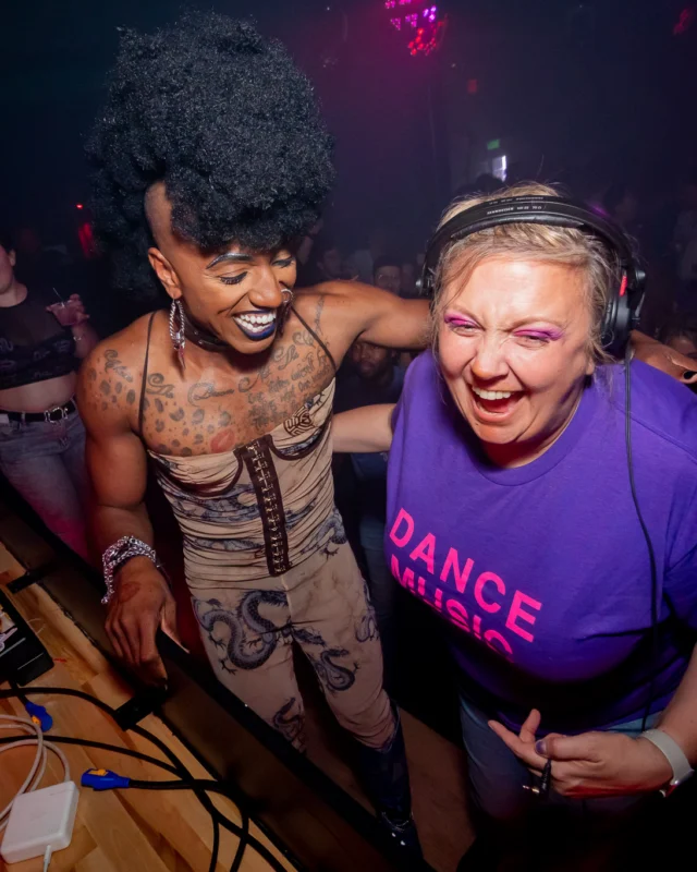 Hot Mess dance pop party - May 2025 - Kimber was the DJ - Photo by @hellacurious