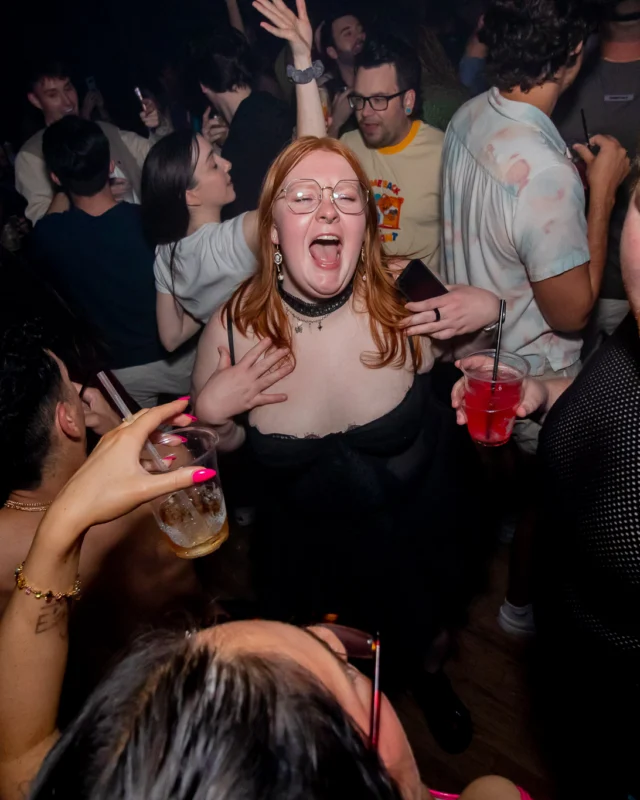 Hot Mess dance pop party - May 2025 - Kimber was the DJ - Photo by @hellacurious