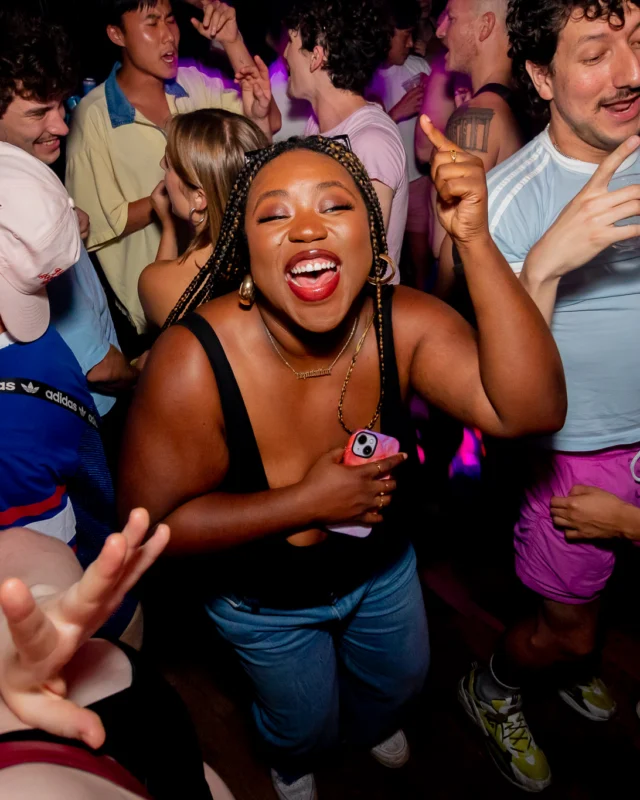 Hot Mess - dance pop party - June 2025 - Kimber was the DJ - Photo by @hellacurious