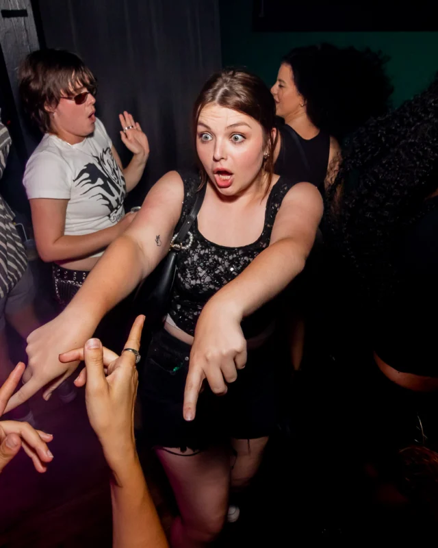 Hot Mess - dance pop party - June 2025 - Kimber was the DJ - Photo by @hellacurious