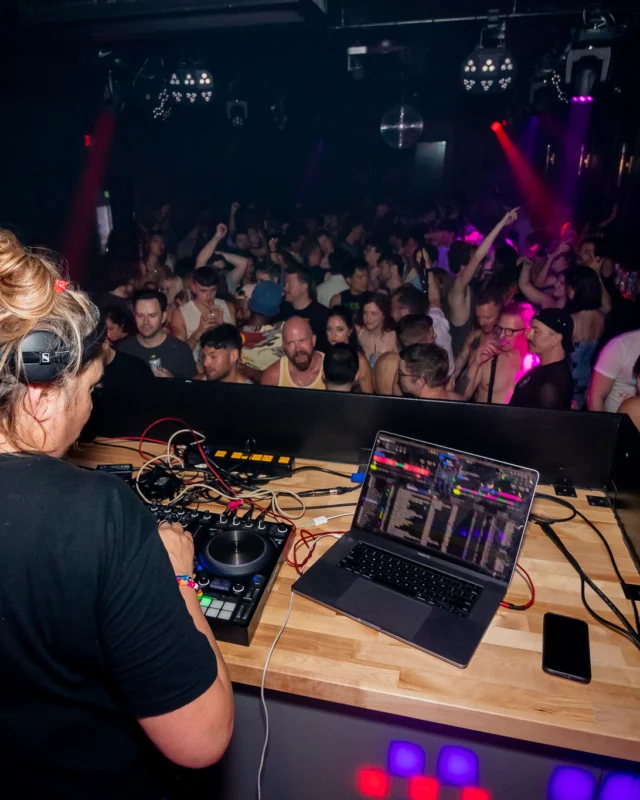 Hot Mess - dance pop party - June 2025 - Kimber was the DJ - Photo by @hellacurious