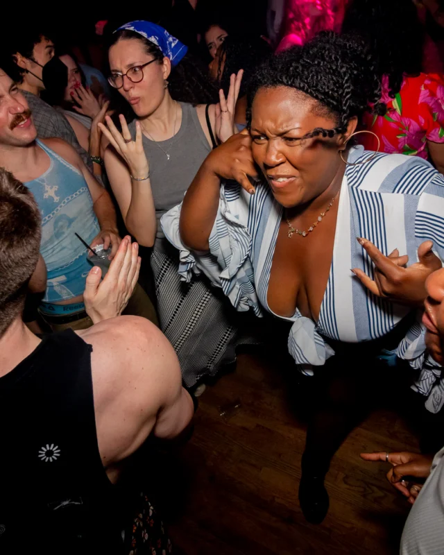 Hot Mess - dance pop party - June 2025 - Kimber was the DJ - Photo by @hellacurious