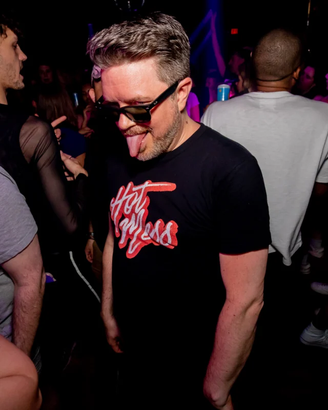 Hot Mess - dance pop party - June 2025 - Kimber was the DJ - Photo by @hellacurious