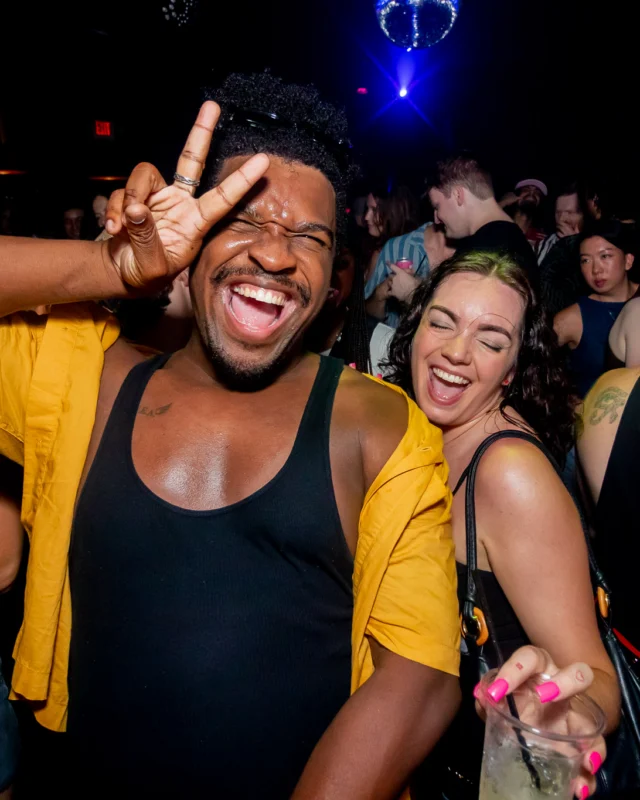 Hot Mess dance pop party - July 2025 - Kimber was the DJ - Photo by @hellacurious