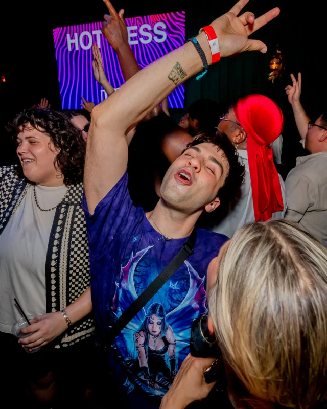Hot Mess dance pop party - July 2025 - Kimber was the DJ - Photo by @hellacurious