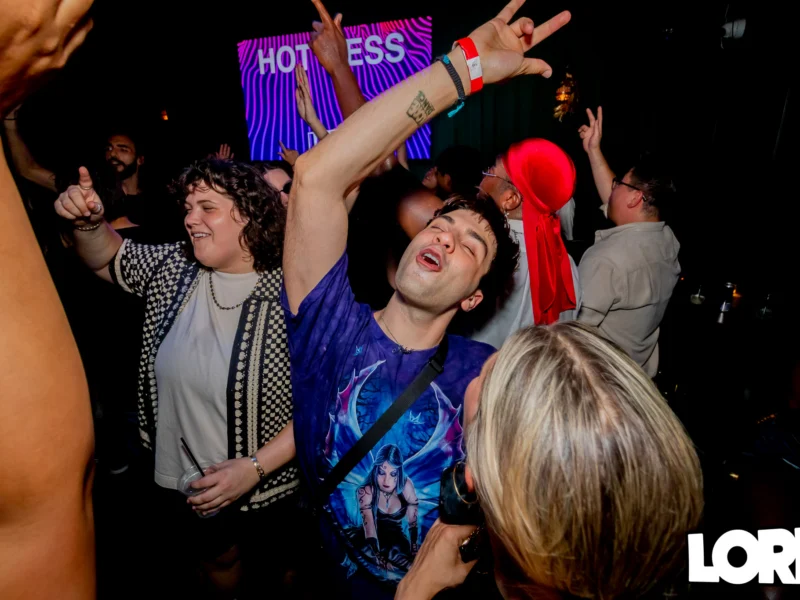 Hot Mess dance pop party - July 2025 - Kimber was the DJ - Photo by @hellacurious