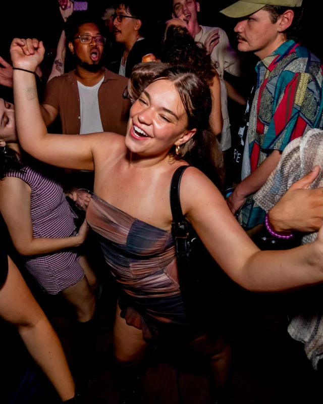 Hot Mess dance pop party - July 2025 - Kimber was the DJ - Photo by @hellacurious