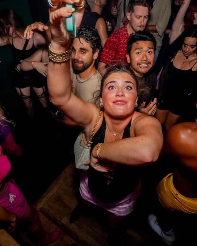 Hot Mess dance pop party - July 2025 - Kimber was the DJ - Photo by @hellacurious
