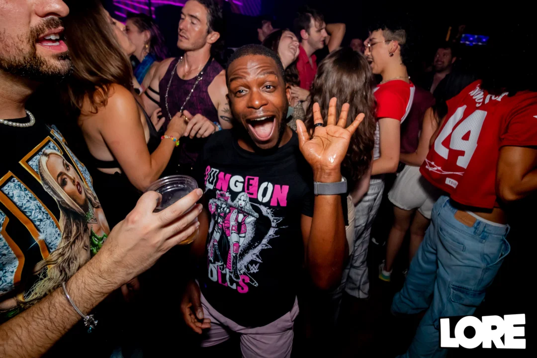 Hot Mess dance pop party - July 2025 - Kimber was the DJ - Photo by @hellacurious