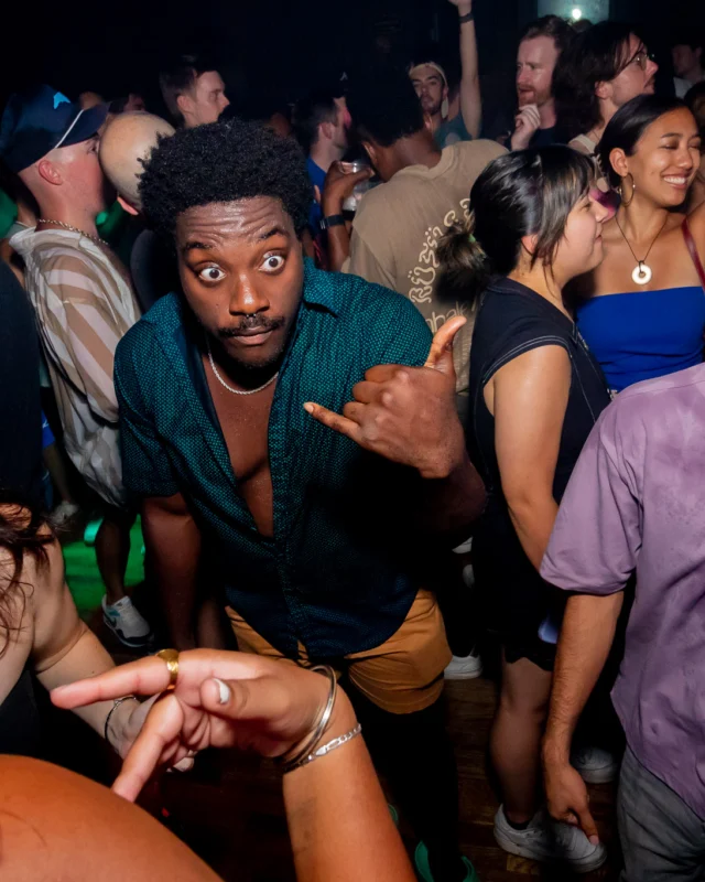Hot Mess dance pop party - July 2025 - Kimber was the DJ - Photo by @hellacurious
