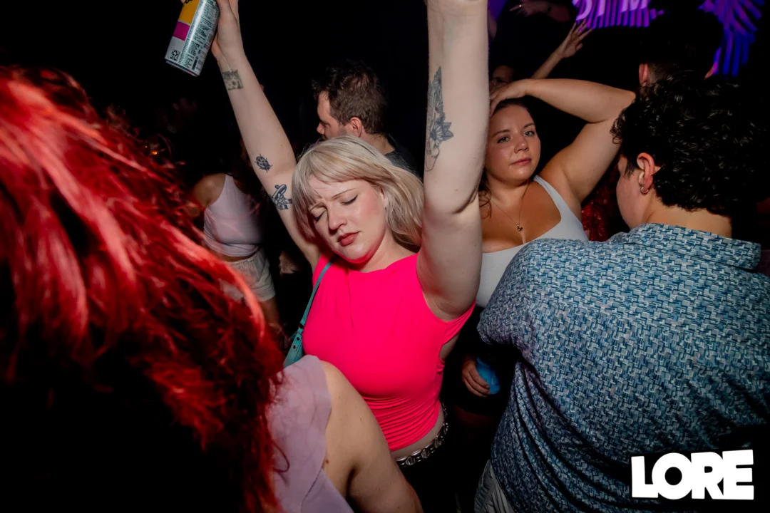 Hot Mess dance pop party - July 2025 - Kimber was the DJ - Photo by @hellacurious