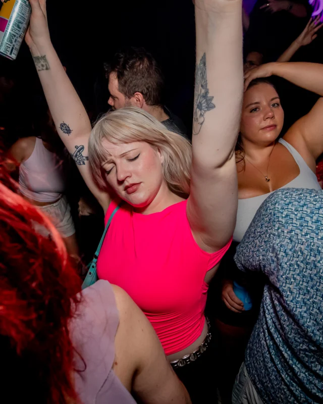 Hot Mess dance pop party - July 2025 - Kimber was the DJ - Photo by @hellacurious