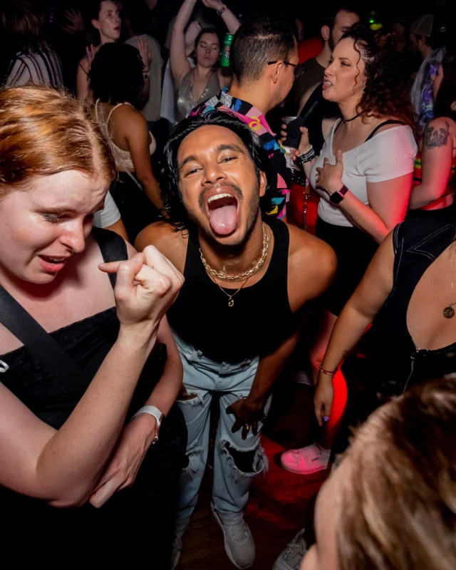 Hot Mess dance pop party - July 2025 - Kimber was the DJ - Photo by @hellacurious