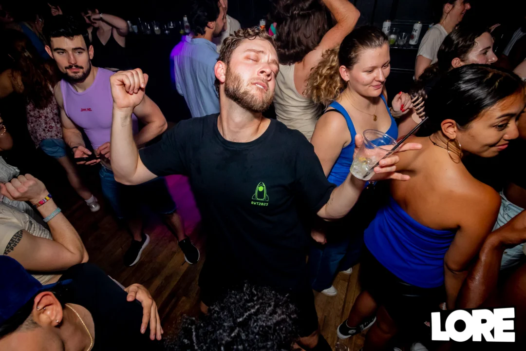 Hot Mess dance pop party - July 2025 - Kimber was the DJ - Photo by @hellacurious