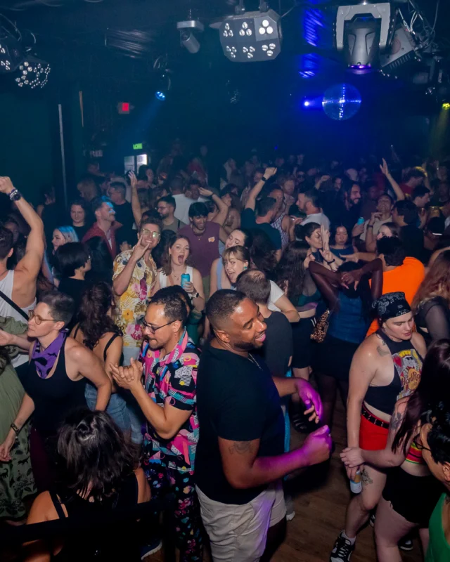 Hot Mess dance pop party - July 2025 - Kimber was the DJ - Photo by @hellacurious