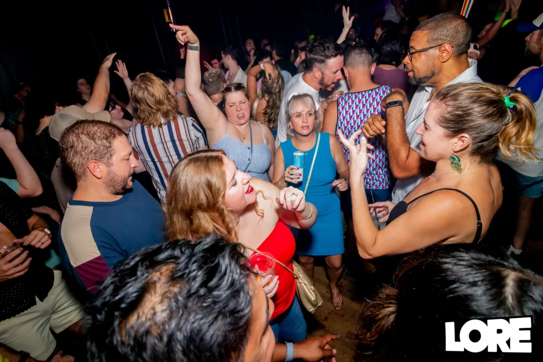 Hot Mess dance pop party - July 2025 - Kimber was the DJ - Photo by @hellacurious