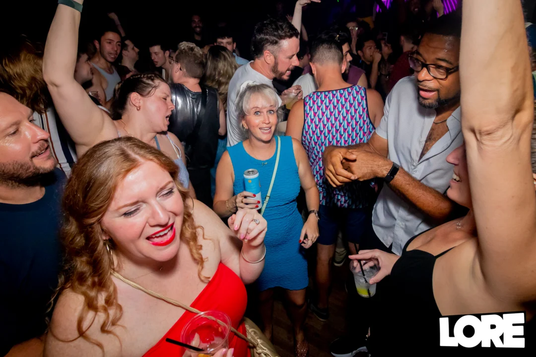 Hot Mess dance pop party - July 2025 - Kimber was the DJ - Photo by @hellacurious