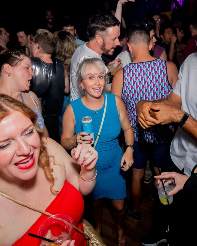 Hot Mess dance pop party - July 2025 - Kimber was the DJ - Photo by @hellacurious