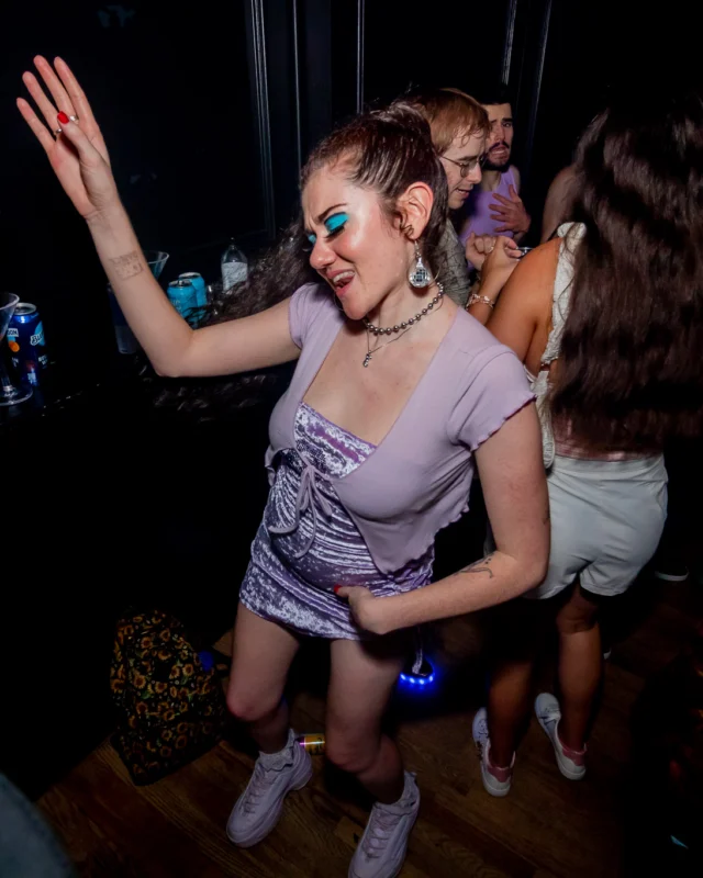 Hot Mess dance pop party - July 2025 - Kimber was the DJ - Photo by @hellacurious