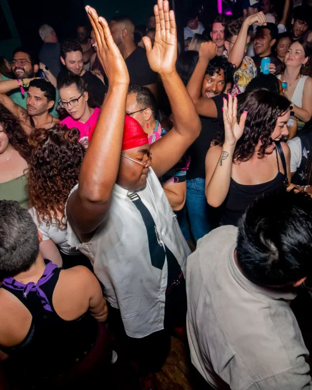 Hot Mess dance pop party - July 2025 - Kimber was the DJ - Photo by @hellacurious