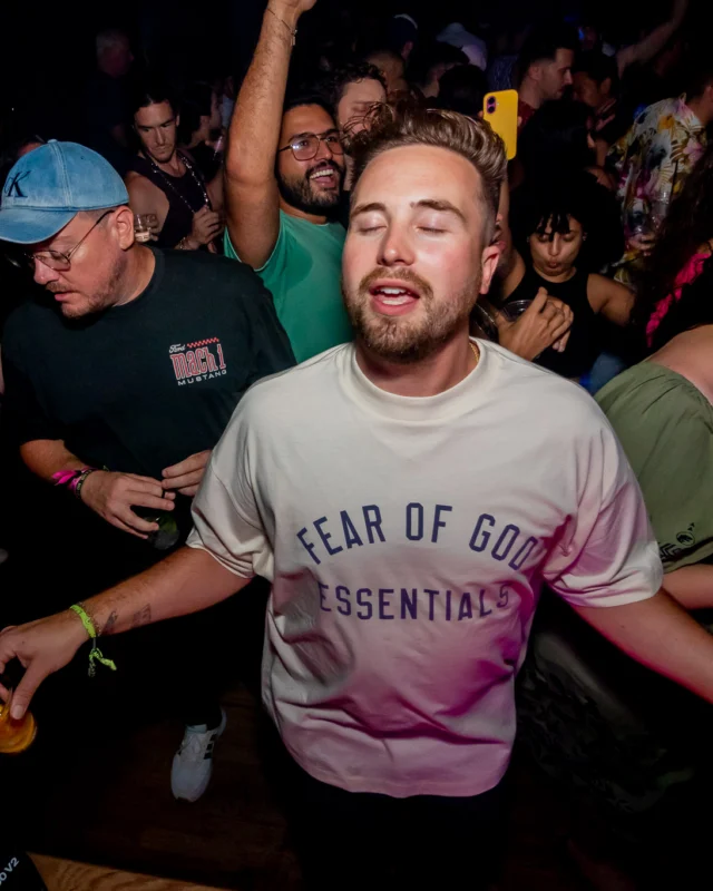 Hot Mess dance pop party - July 2025 - Kimber was the DJ - Photo by @hellacurious