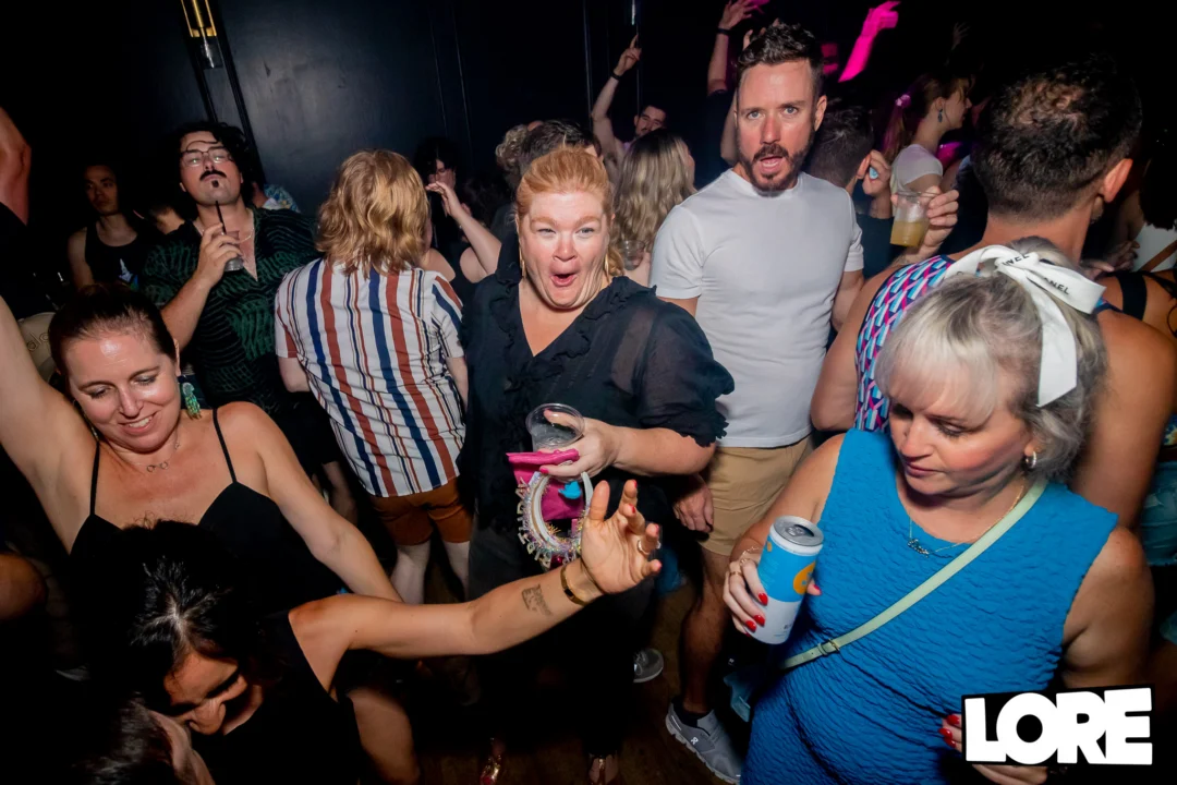 Hot Mess dance pop party - July 2025 - Kimber was the DJ - Photo by @hellacurious