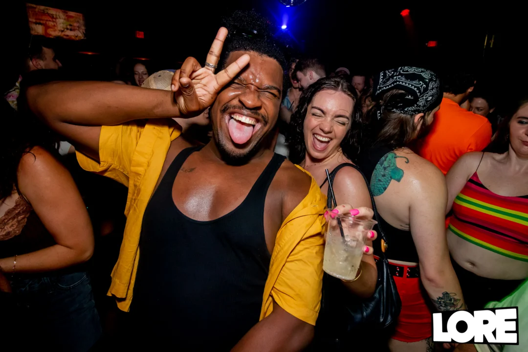 Hot Mess dance pop party - July 2025 - Kimber was the DJ - Photo by @hellacurious