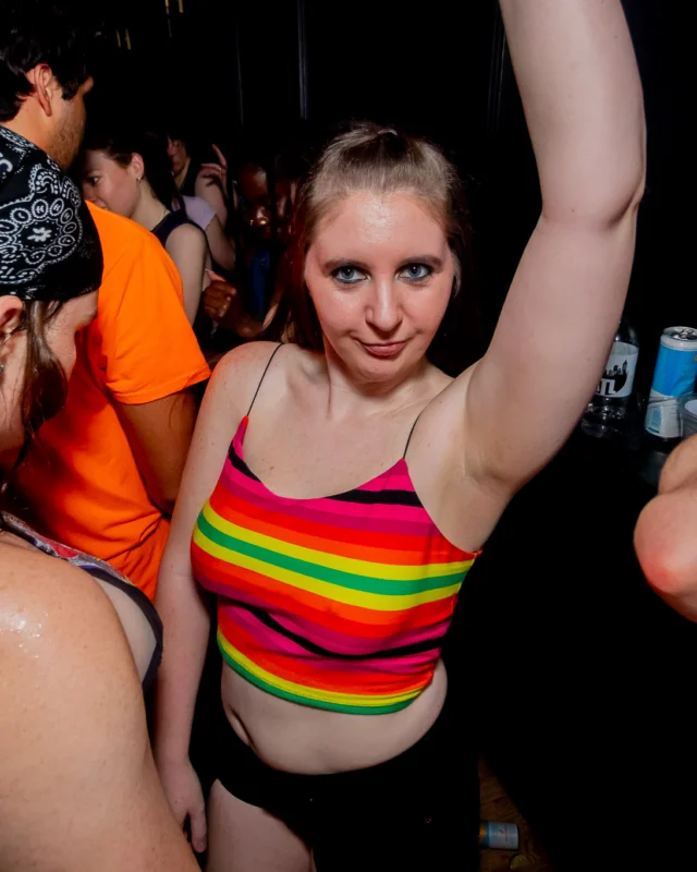 Hot Mess dance pop party - July 2025 - Kimber was the DJ - Photo by @hellacurious