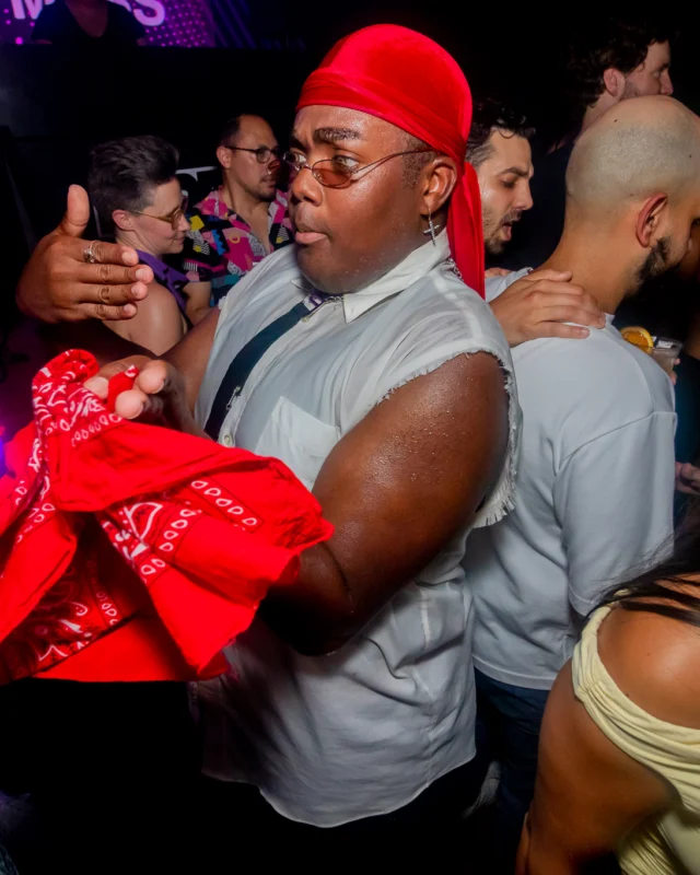 Hot Mess dance pop party - July 2025 - Kimber was the DJ - Photo by @hellacurious