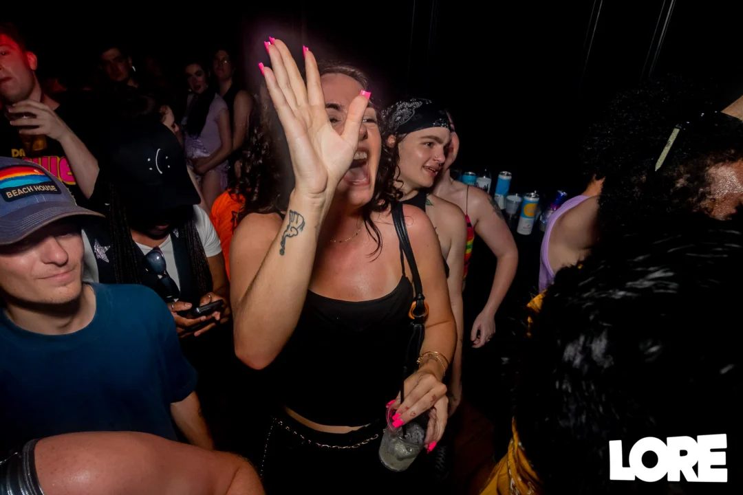 Hot Mess dance pop party - July 2025 - Kimber was the DJ - Photo by @hellacurious
