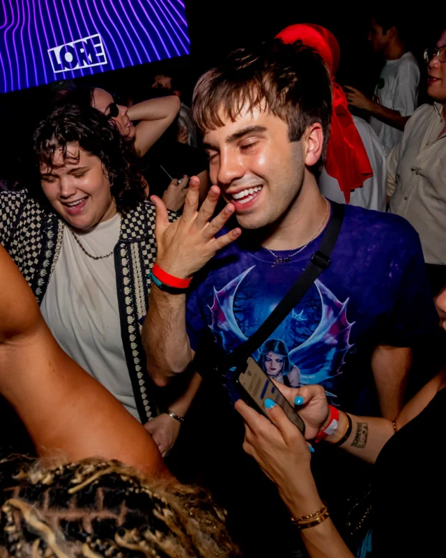 Hot Mess dance pop party - July 2025 - Kimber was the DJ - Photo by @hellacurious