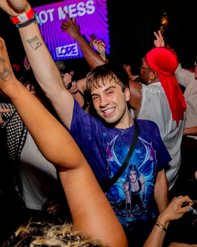 Hot Mess dance pop party - July 2025 - Kimber was the DJ - Photo by @hellacurious