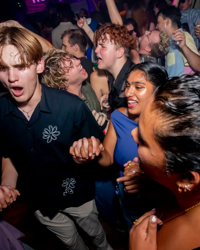 Hot Mess dance pop party - July 2025 - Kimber was the DJ - Photo by @hellacurious