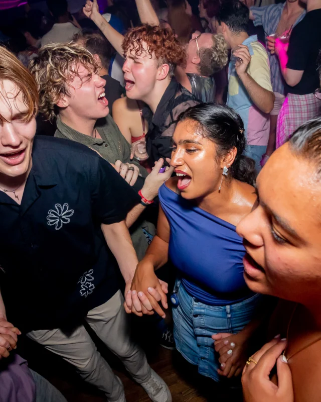 Hot Mess dance pop party - July 2025 - Kimber was the DJ - Photo by @hellacurious