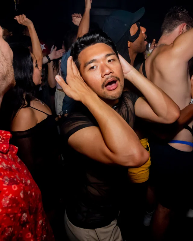 Hot Mess dance pop party - July 2025 - Kimber was the DJ - Photo by @hellacurious