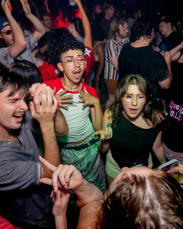 Hot Mess dance pop party - July 2025 - Kimber was the DJ - Photo by @hellacurious