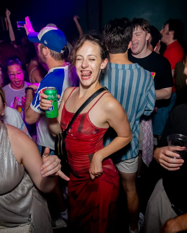 Hot Mess dance pop party - July 2025 - Kimber was the DJ - Photo by @hellacurious