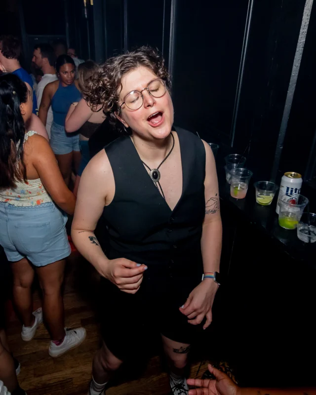 Hot Mess dance pop party - July 2025 - Kimber was the DJ - Photo by @hellacurious