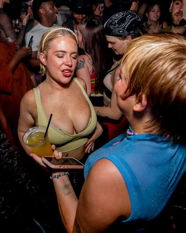 Hot Mess dance pop party - July 2025 - Kimber was the DJ - Photo by @hellacurious