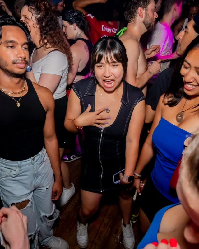 Hot Mess dance pop party - July 2025 - Kimber was the DJ - Photo by @hellacurious