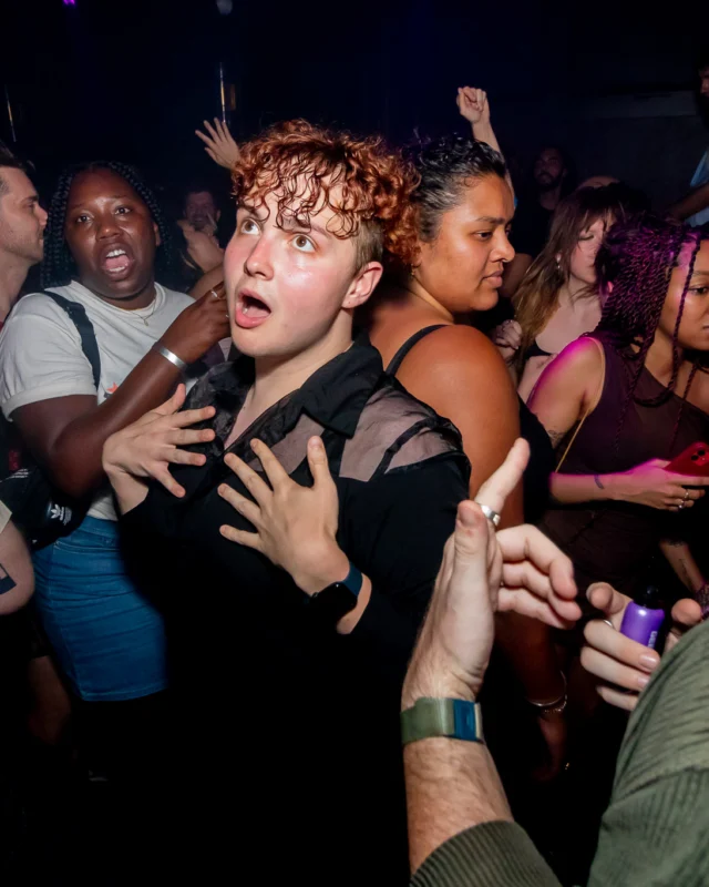Hot Mess dance pop party - July 2025 - Kimber was the DJ - Photo by @hellacurious