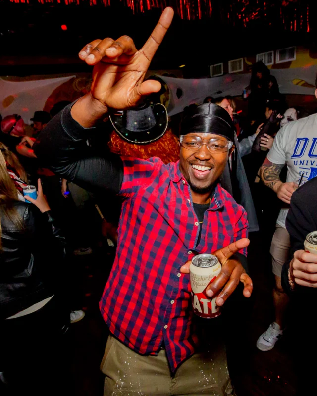 Nonsense Halloween 2025 at 404.exe - Kimber and Tom Bruno were the DJs - Photo by by @hellacurious - Decor and art installations by Scott and Tad - Monster Fortune Telling by Mystic Madison