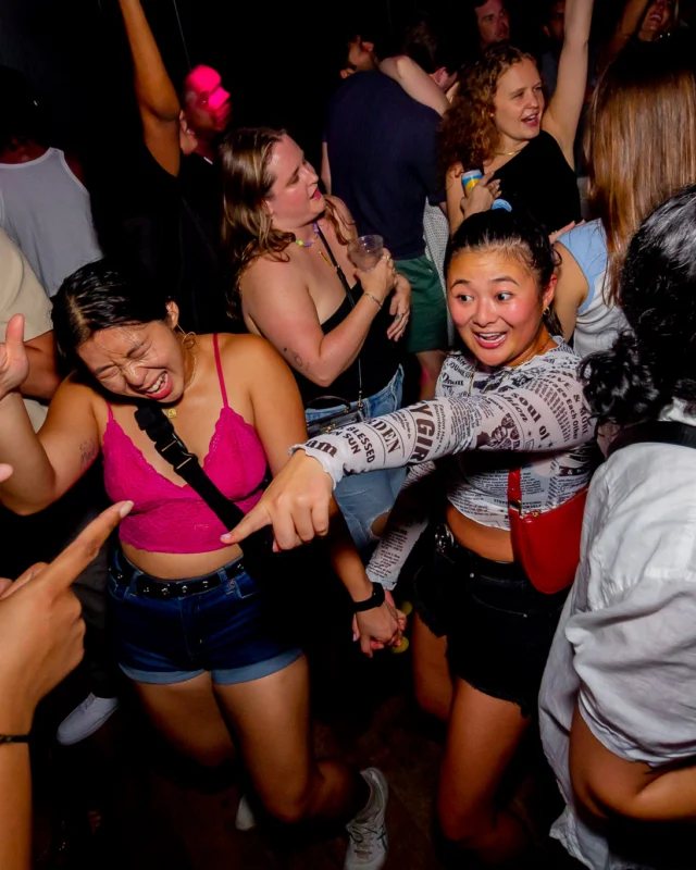 Hot Mess dance pop party - August 2025 - Kimber was the DJ - Photo by @hellacurious