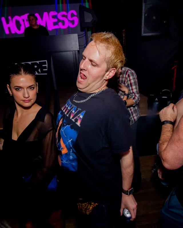 Hot Mess dance pop party - August 2025 - Kimber was the DJ - Photo by @hellacurious